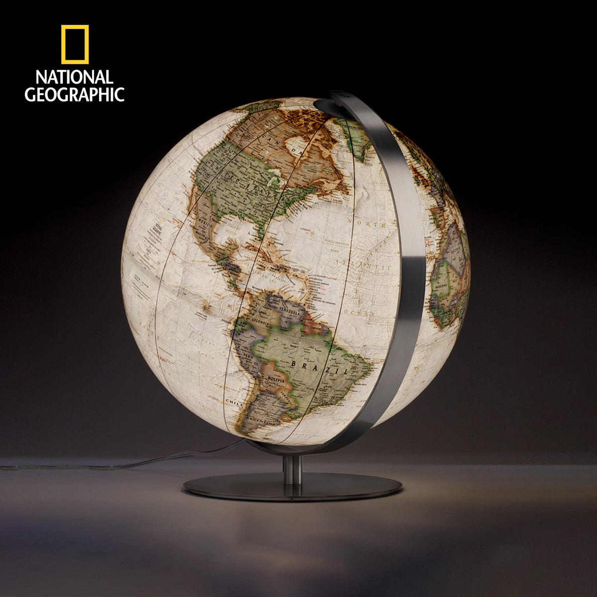Mappamondo Color Marrone Da Acquistare Online Su