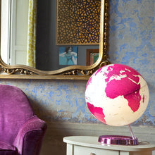 Load image into Gallery viewer, mappamondo - Light &amp; Colour hot pink - yourglobestore